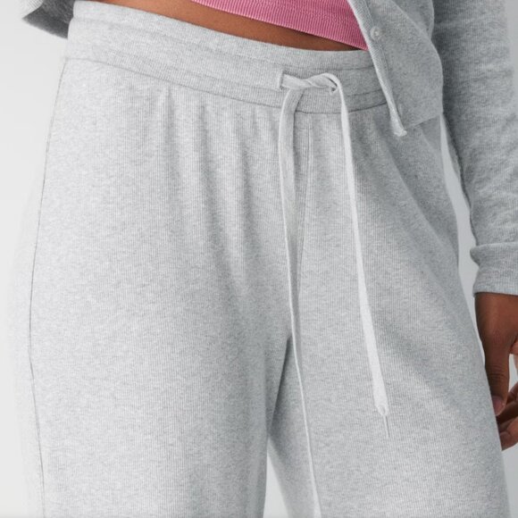 ARITZIA HomeStretch™ Rib Pant Heather Chrome Small - Picture 5 of 14